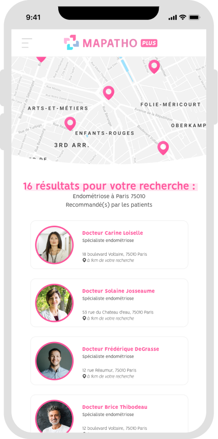 Résultats de recherche expert pathologie chronique