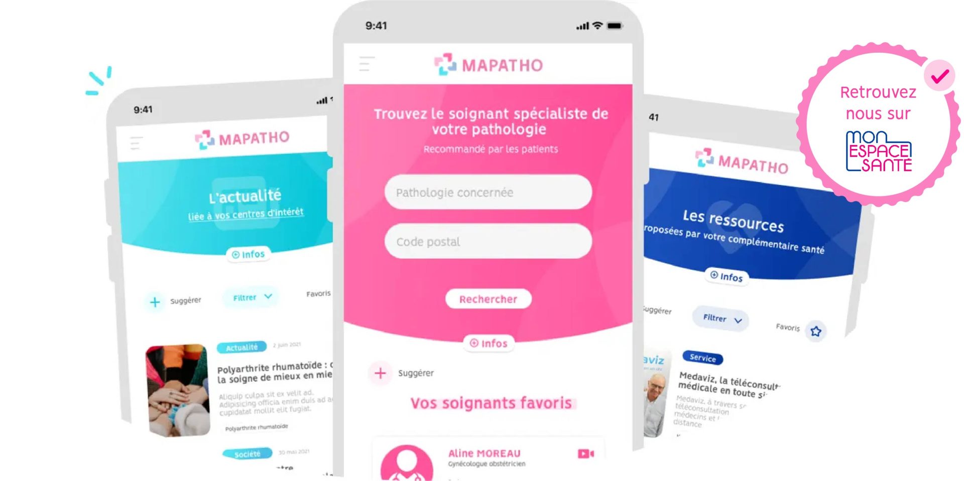 mapatho Visuel de l'application Mapatho