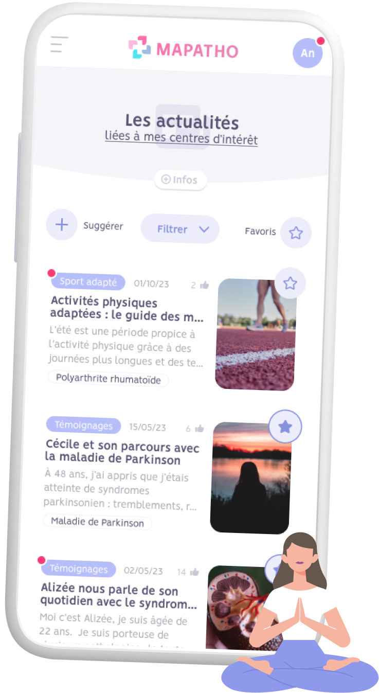 visuel-1 Visuel de l'application (fonctionnalité "Articles")